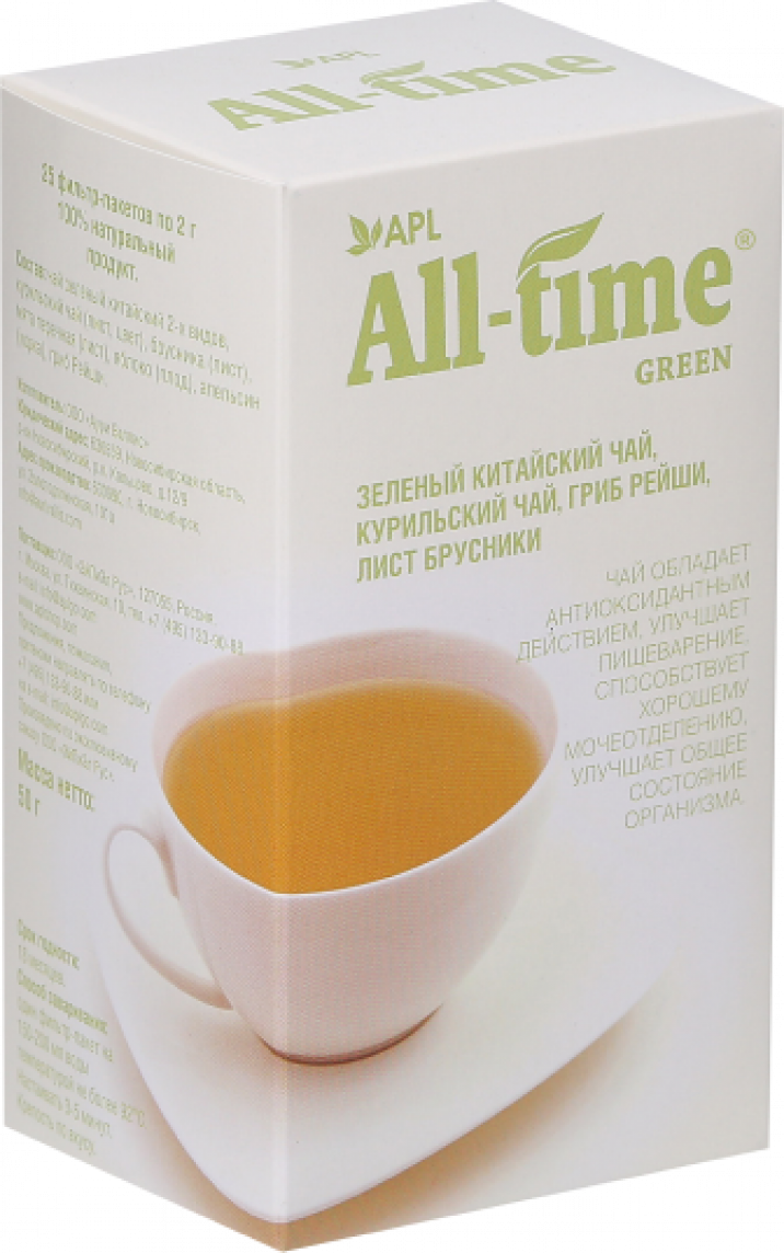 Чай All-time® GREEN