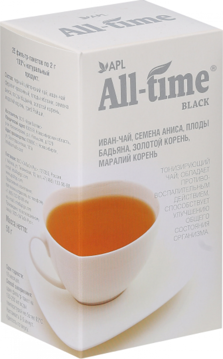 Чай All-time® BLACK